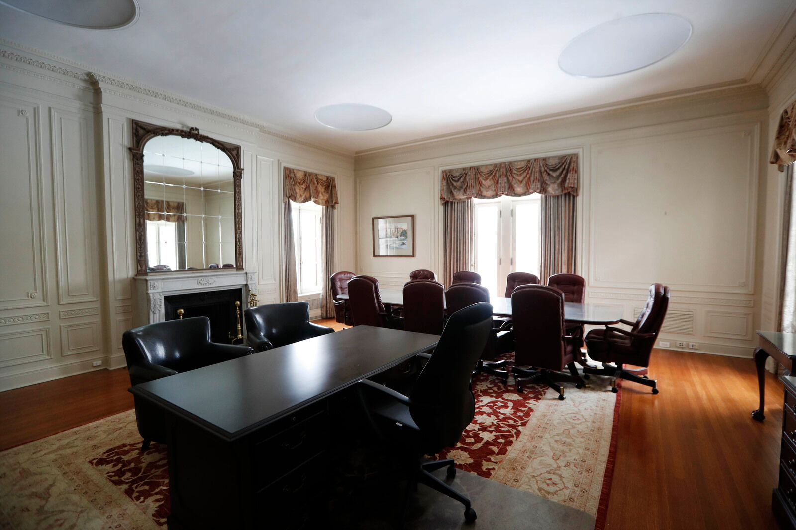 The master bedroom